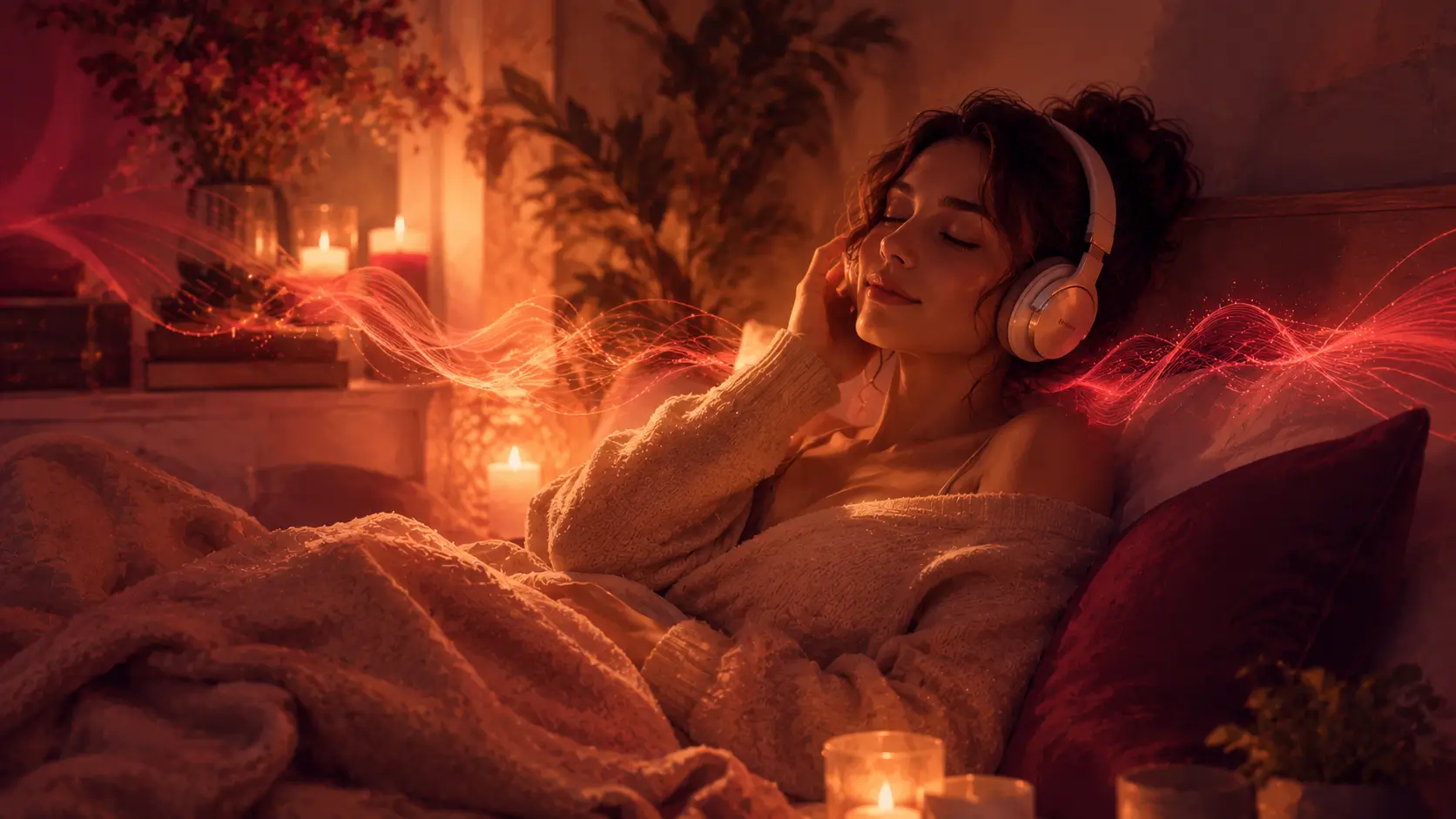 AI audiobook creator turning a sensual story into an ASMR-style narrated audiobook