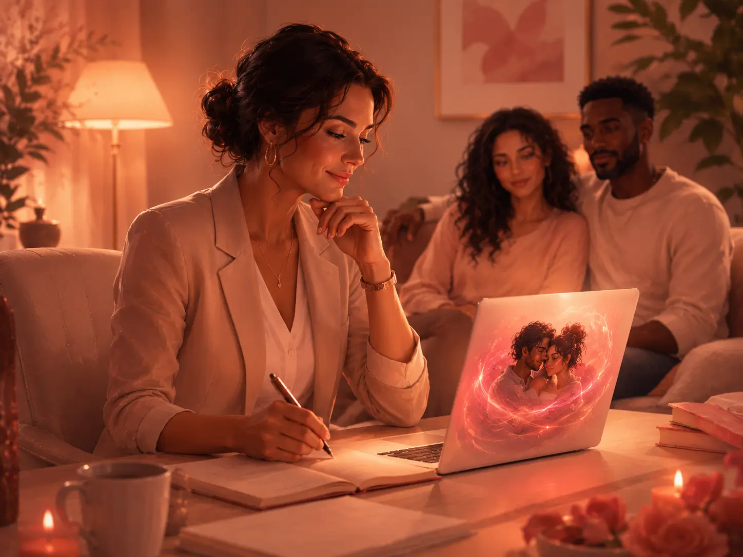Licensed therapist and relationship coach reviewing the My Spicy Vanilla couples storytelling experience